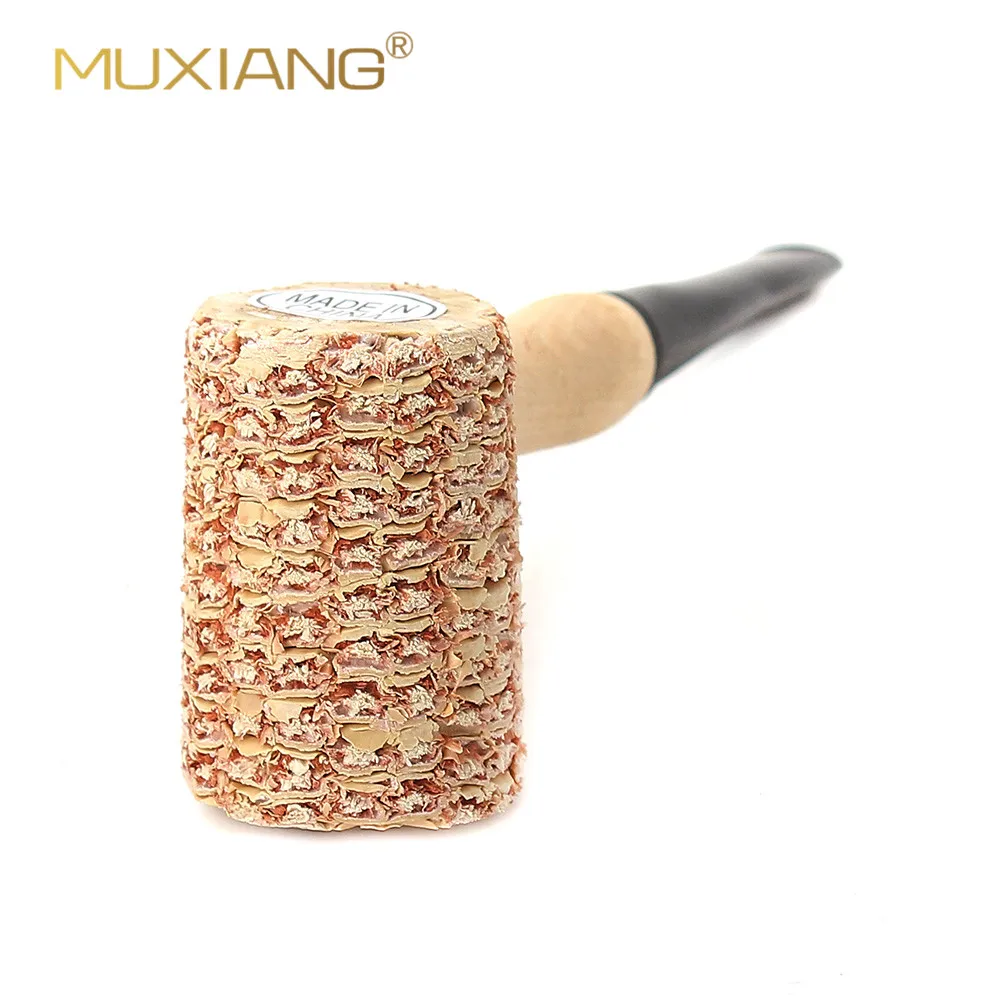 Large Corn Tobacco Pipe，Corn Cob Smoking Pipes,  Natural Practice Corn Pipe，3mm Filter Pipe Holder，Long Straight For man gift