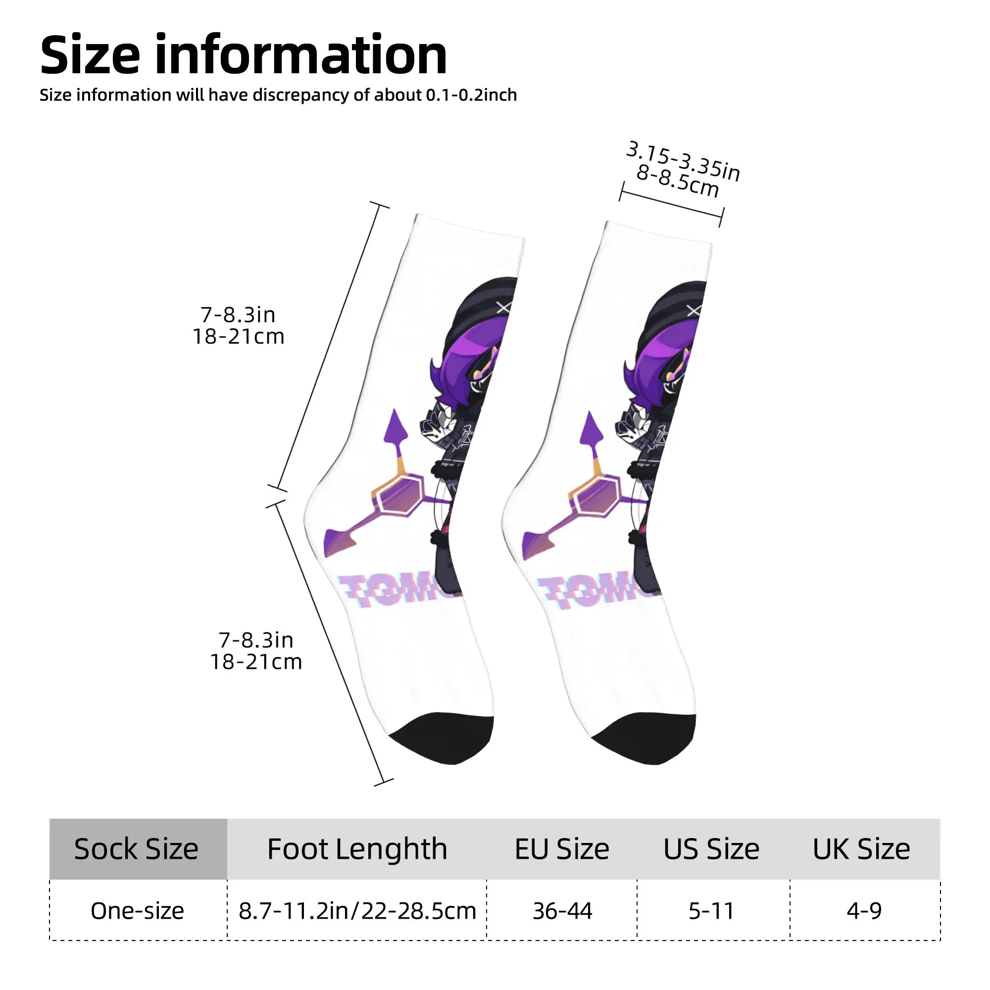 Murder Drones Stockings  Gothic Socks Men's Comfortable Socks Spring Running Graphic Anti Skid Socks Gift