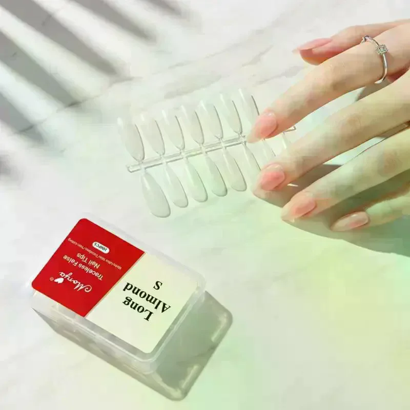100pcs Matte Soft Gel X Nail Tips Full Cover False Press On Nails Tips Nail Extension Tips Home DIY Nail Salon