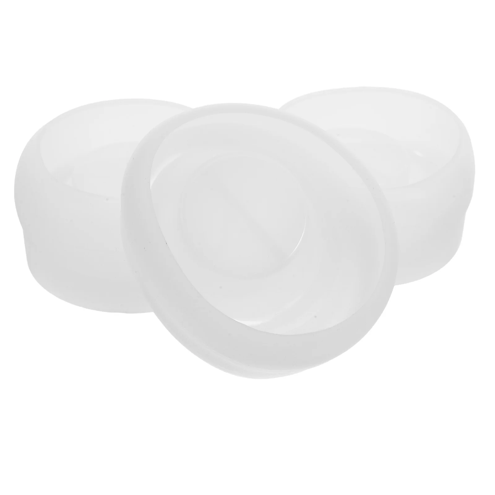 

3 Pcs Creative Candlestick Mold Holder Silicone Casting Plaster Silica Gel DIY Resin