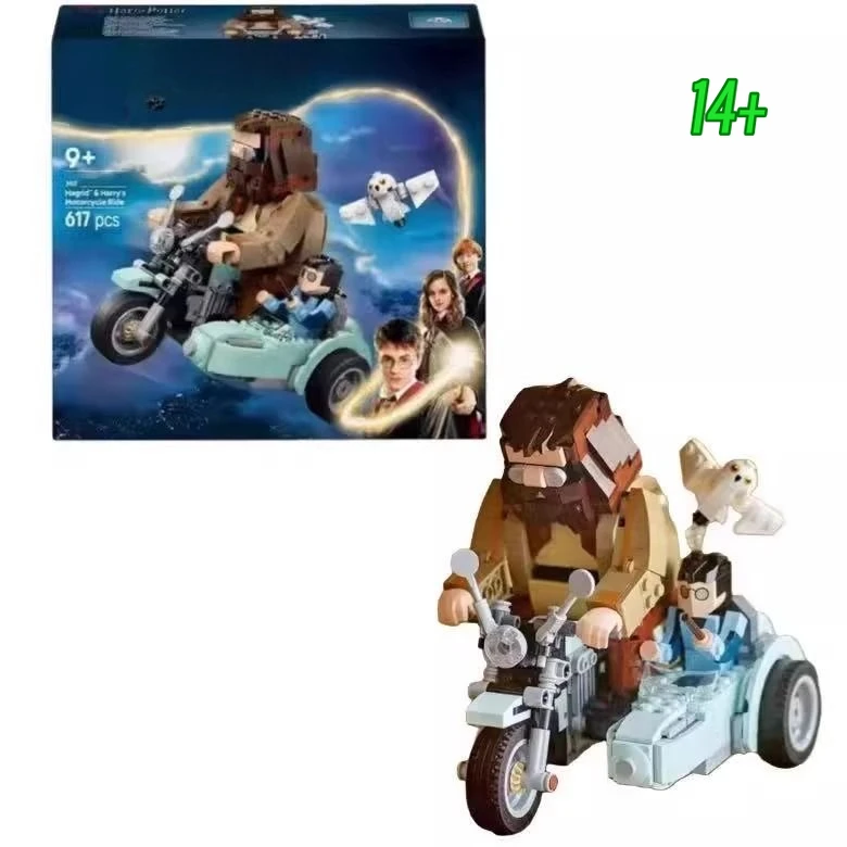 

НОВИНКА 76443: Конструктор «Мотоцикл Гриффида и Гарри» (617 деталей) – Идеальный подарок для детей и фанатов на день рождения и вечеринки