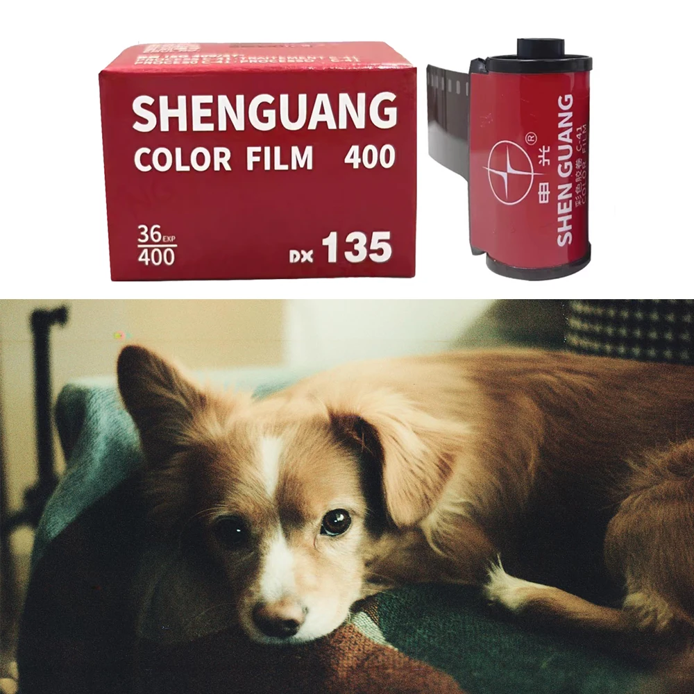 3 Roll Shanghai COLOR FILM 400 135Film C41 FILM Retro Warm Scenery Portrait 36 Sheets With DX Code（Shelf Life: 2026）