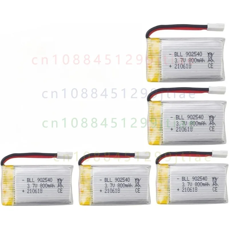 5pcs 3.7v 800mAh Lipo Battery for Syma X5C X5C-1 X5 X5SC UAV 2.4G RC Quadcopter