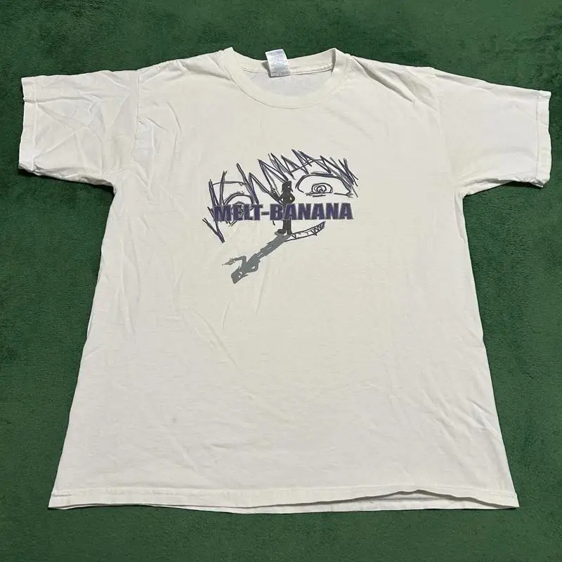 Vintage Melt Banana Y2K Japanese Noise Rock Band T Shirt