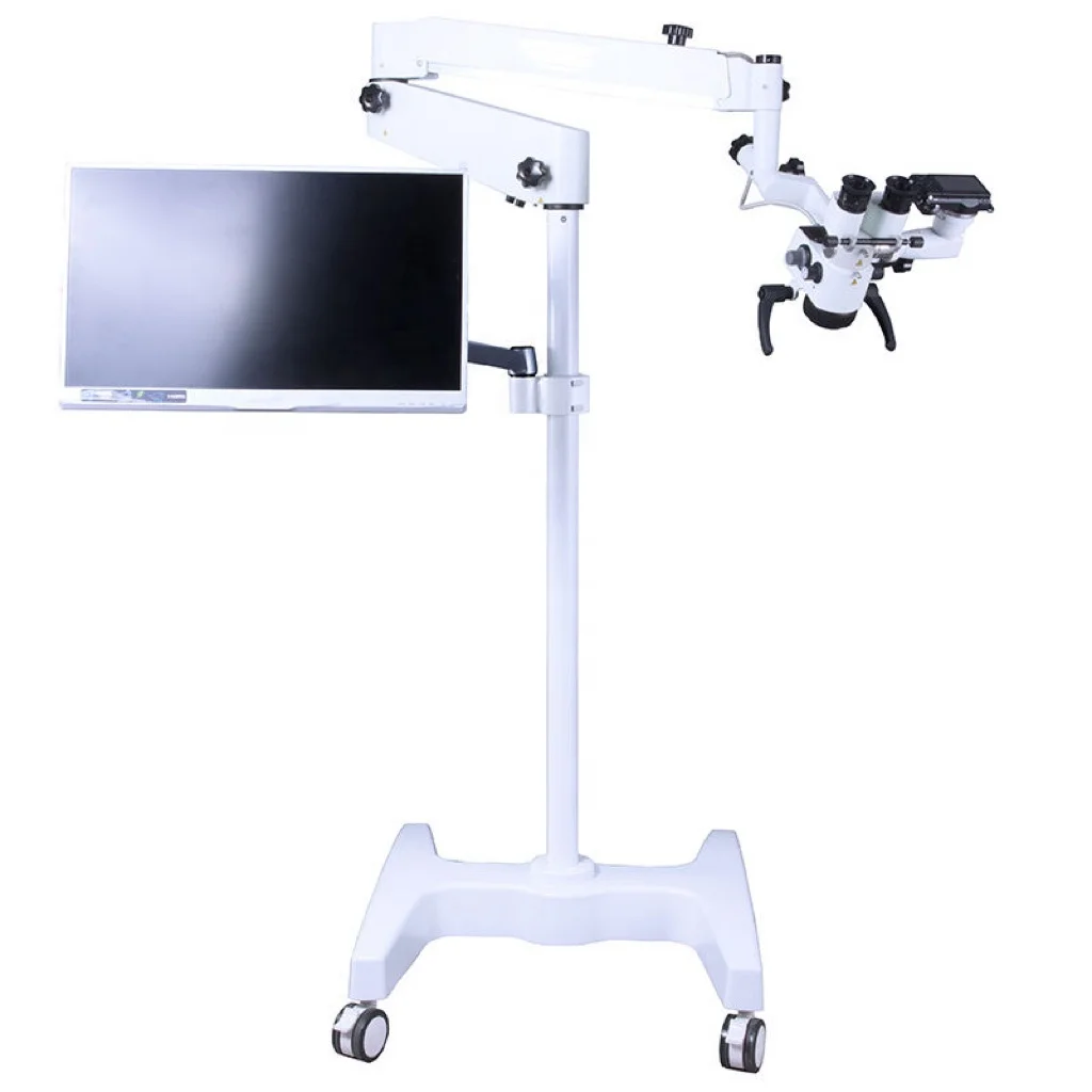 Potable ENT Operating Microscope with High Resolution for Microsurgical Operations