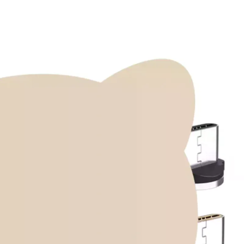 10Pcs Type C Magnetic Charging Head 2.4A Fast Charge Data Transmission Replacement Aluminum Alloy Connector
