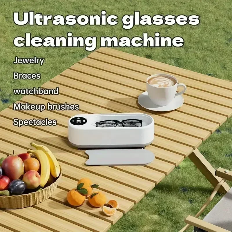 1pc Portable Electric Eyeglass Cleaning Machine - Efficient Lens Cleaner for a Crystal Clear View