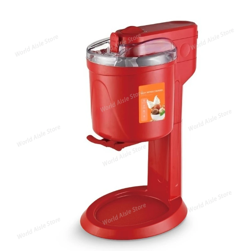 Household Electric Ice Cream Machine Automatic Ice-cream Cone Smoothie DIY Frozen Fruit Slush Icecream Sundae Making Machine EU