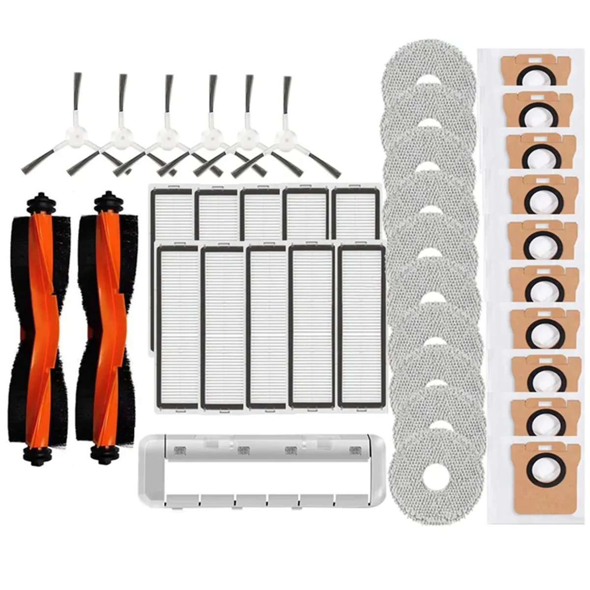 

Для робота-пылесоса X20 +/X20 Plus, детали, основная боковая щетка, фильтр Hepa, швабра, тканевый мешок для пыли, сменные аксессуары