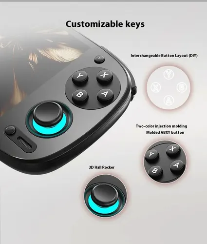 Imagen 2 del producto Retroid Pocket 5 SD865 pantalla Oled HD de 5,5 pulgadas Bluetooth 5,1 Android 5000mAh batería consola de juegos portátil Retro