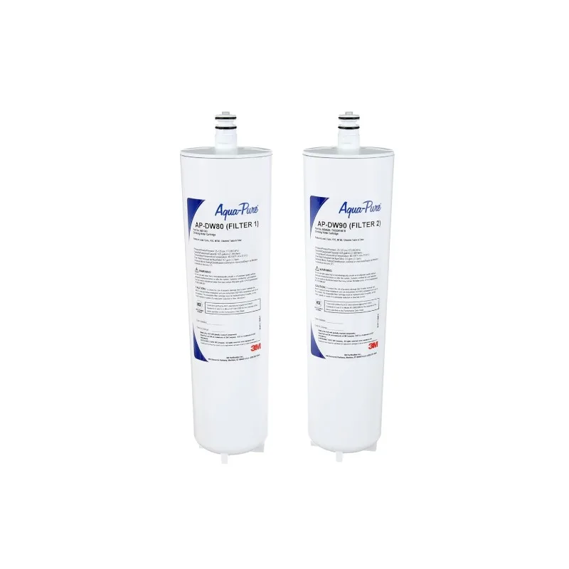 3M Aqua-Pure DW8090 Under Sink Replacement Water Filters AP-DW80/90 for Aqua-Pure AP-DWS1000