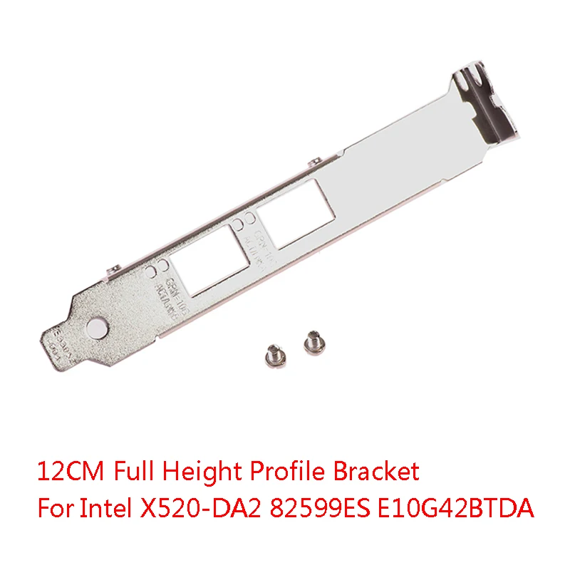 Suporte de perfil defletor de altura total para Intel X520-DA2 82599ES E10G42BTDA 4U