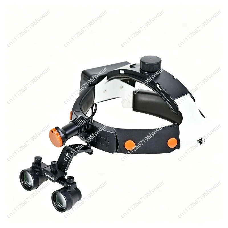 Dental Headband Magnifier Surgical Loupes with LED Light 2.5X 3.5X for Oral ENT Plastic Surgery Medical Instrument