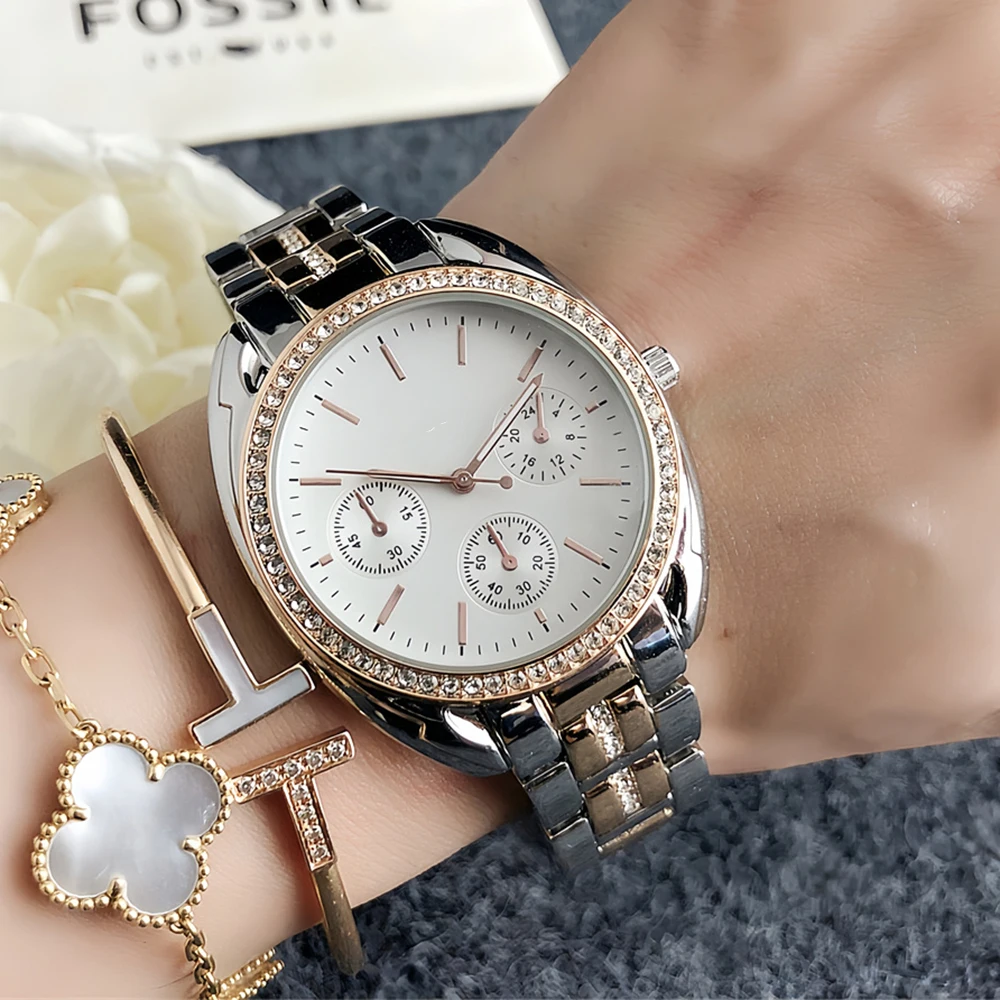 

2024 Luxury Women Watches Set Bracelet Watch Ladies Wristwatch Dress Female Clock Montre Relogio Feminino