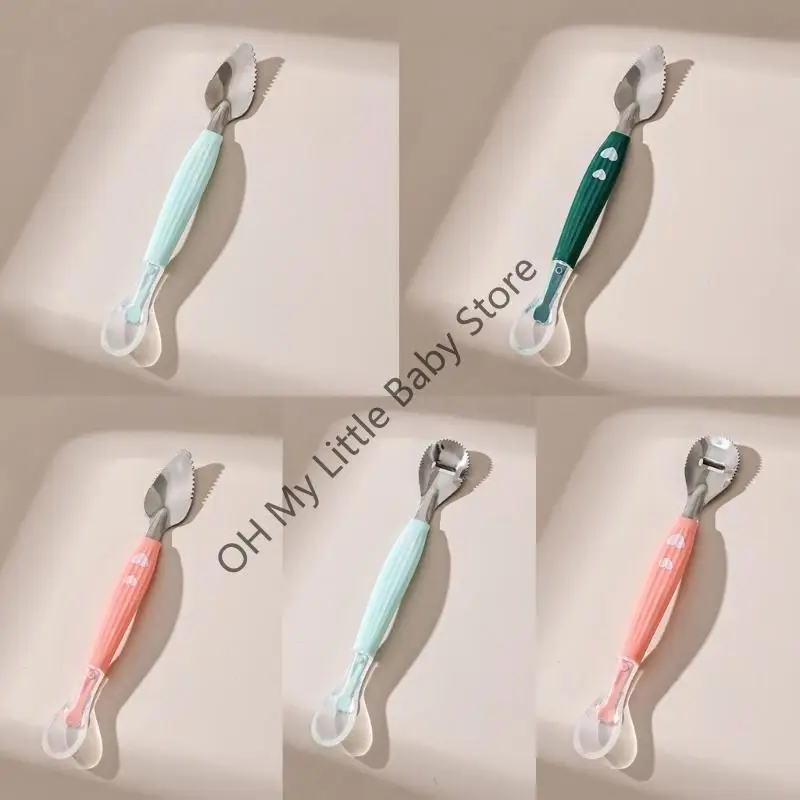 ملعقة تغذية الأطفال التكميلية M76C، أداة تغذية خردة هريس الفاكهة للأطفال