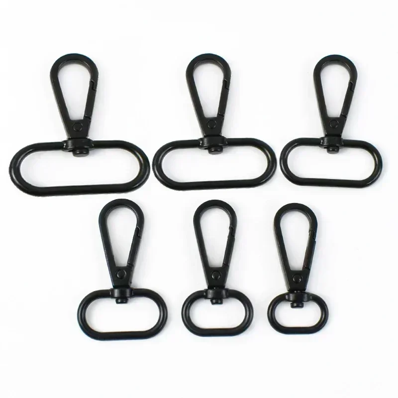 5/30pcs meetee 16-50mm Metall taschen Schnalle drehbare Hummer verschlüsse Trigger Clip Karabiner Rucksack Schlüssel bund Hardware Zubehör 9