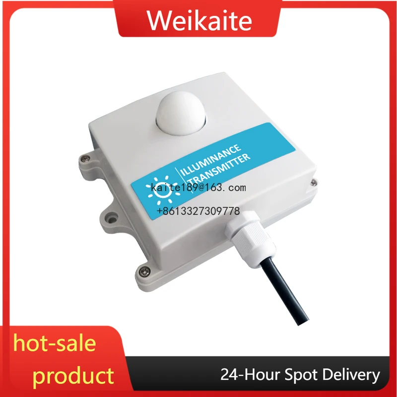 

Industrial Illuminance Meter Rs485 4-20mA Ambient Lux Light Sensor 010v