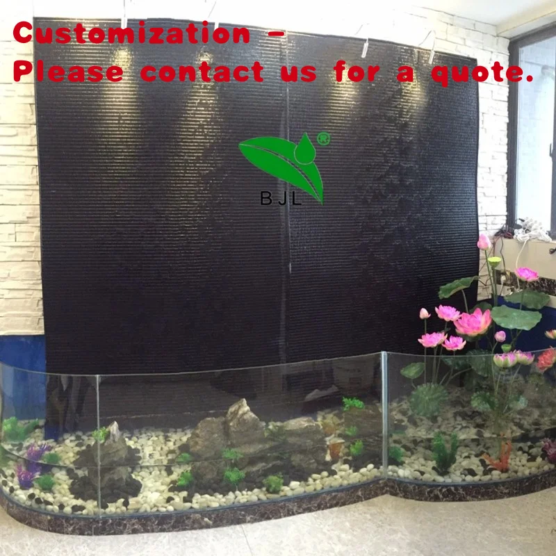 

custom.Customized Wall Decoration Floor Standing Indoor Outdoor Acrylic Waterfalls Wall Home Decoration