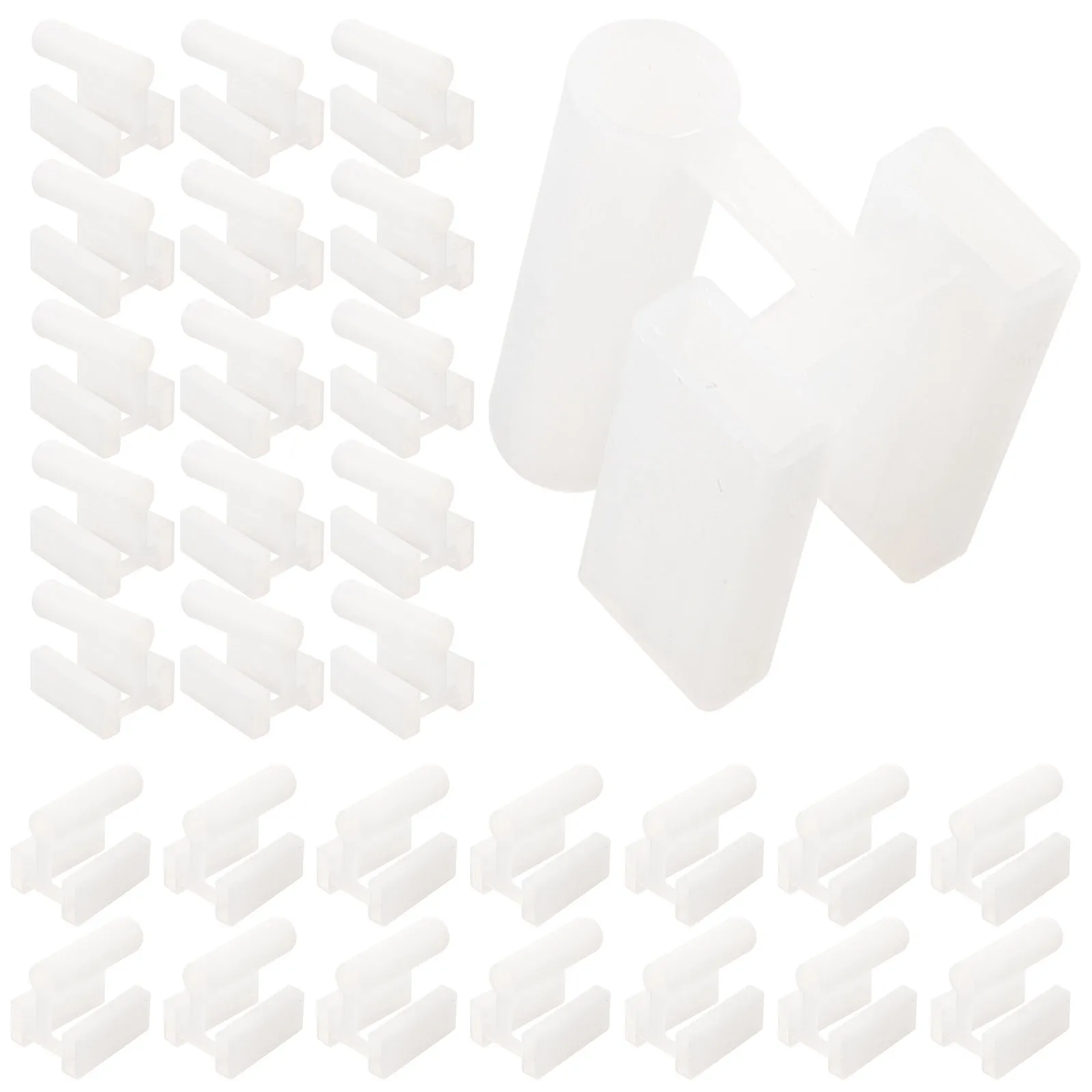 

100pcs 3-Prong Plug Protector Child Proof Outlet Cover Baby Safety Socket Cap Electrical Outlet Covers Home Garage Use