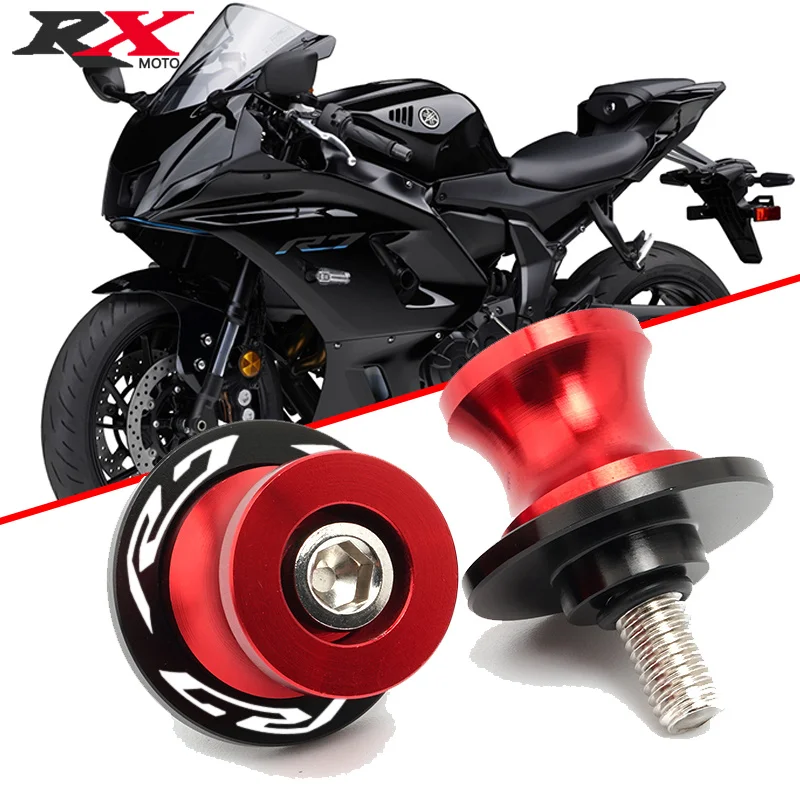 Motorcycle Rear Wheel Rocker Swing Arm YZFR7 Parking Rack Spools Slider Stands Screw Accessories R7 For YAMAHA YZF-R7 2021 2022