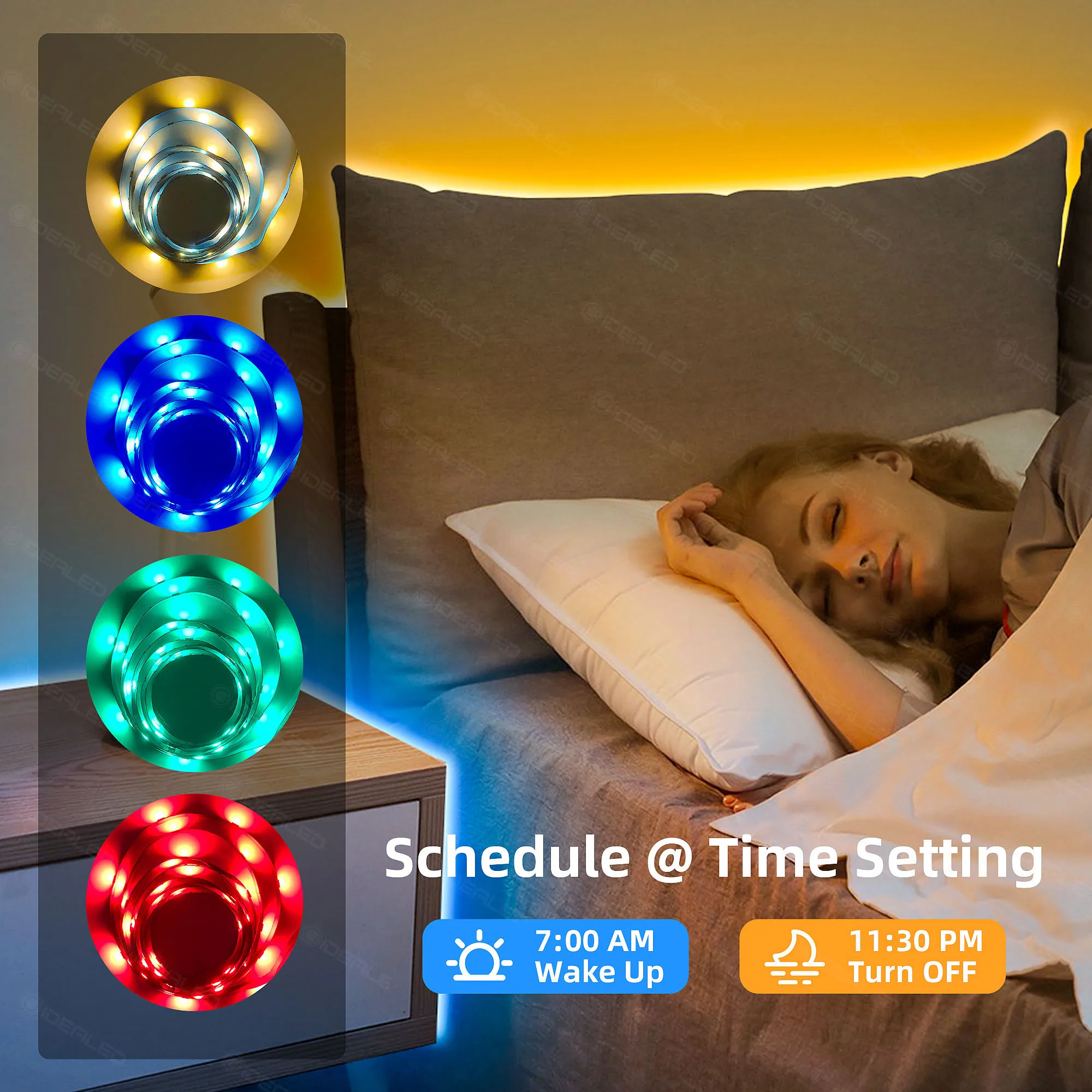 ZigBee 3.0 USB RGBW TV LED Strip Light DC5V APP Control Work with Hub Bridge Echo Plus Alexa Voice Control for TV Backlight