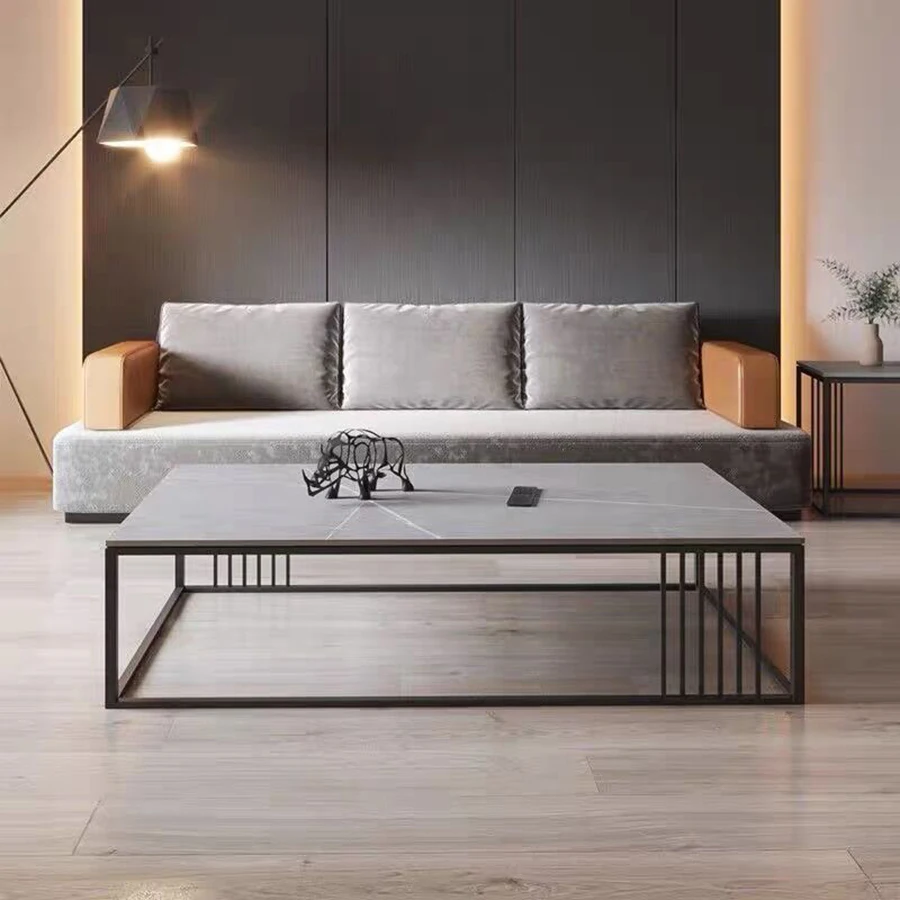 Natural Coffee Tables Aesthetic Vintage High Storage Kitchen Child Safety Portable Side Table Italian Eettafels Design Furniture image 4