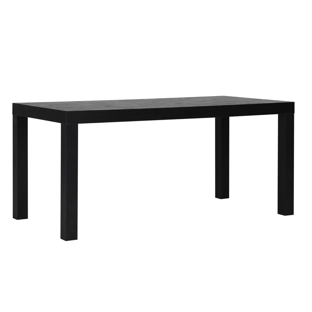 Mainstays Parsons Coffee Table, Black Finish Your Living Room with The Mainstays Parsons Coffee Table