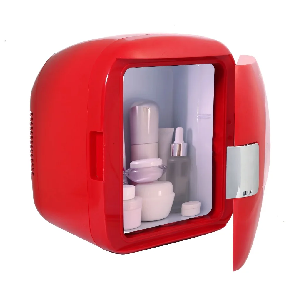 12 Can Retro Mini Portable Personal Fridge/Cooler for Home, Office or Dorm, Red