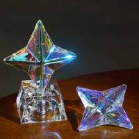 Game Genshin Impact Peripherals Primogems Model Synthetic Glass Collectible Ornaments Keqing/Yae Miko Figure Toys Birthday Gifts