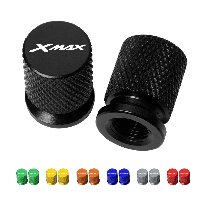 

XMAX Motorcycle Tyre Valve CNC Aluminum Tire Air Port Stem Cover Cap Accessories for Yamaha XMAX 125 250 300 400 All Year