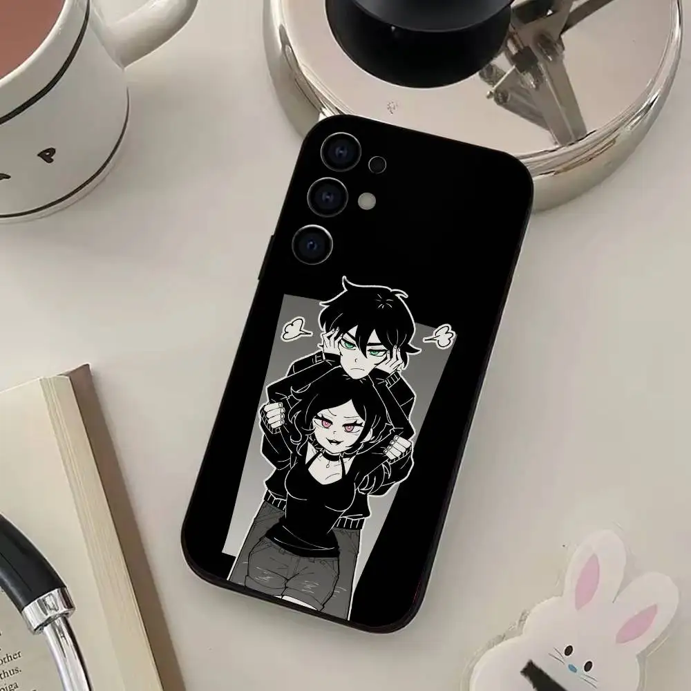 Чехол для телефона TCOA-The Coffin Of A-Andy AL-And Leyley для Samsung S25, S24, S21, S22, S23, S30, Ultra, S20, Plus, Fe, Lite, мягкий черный чехол