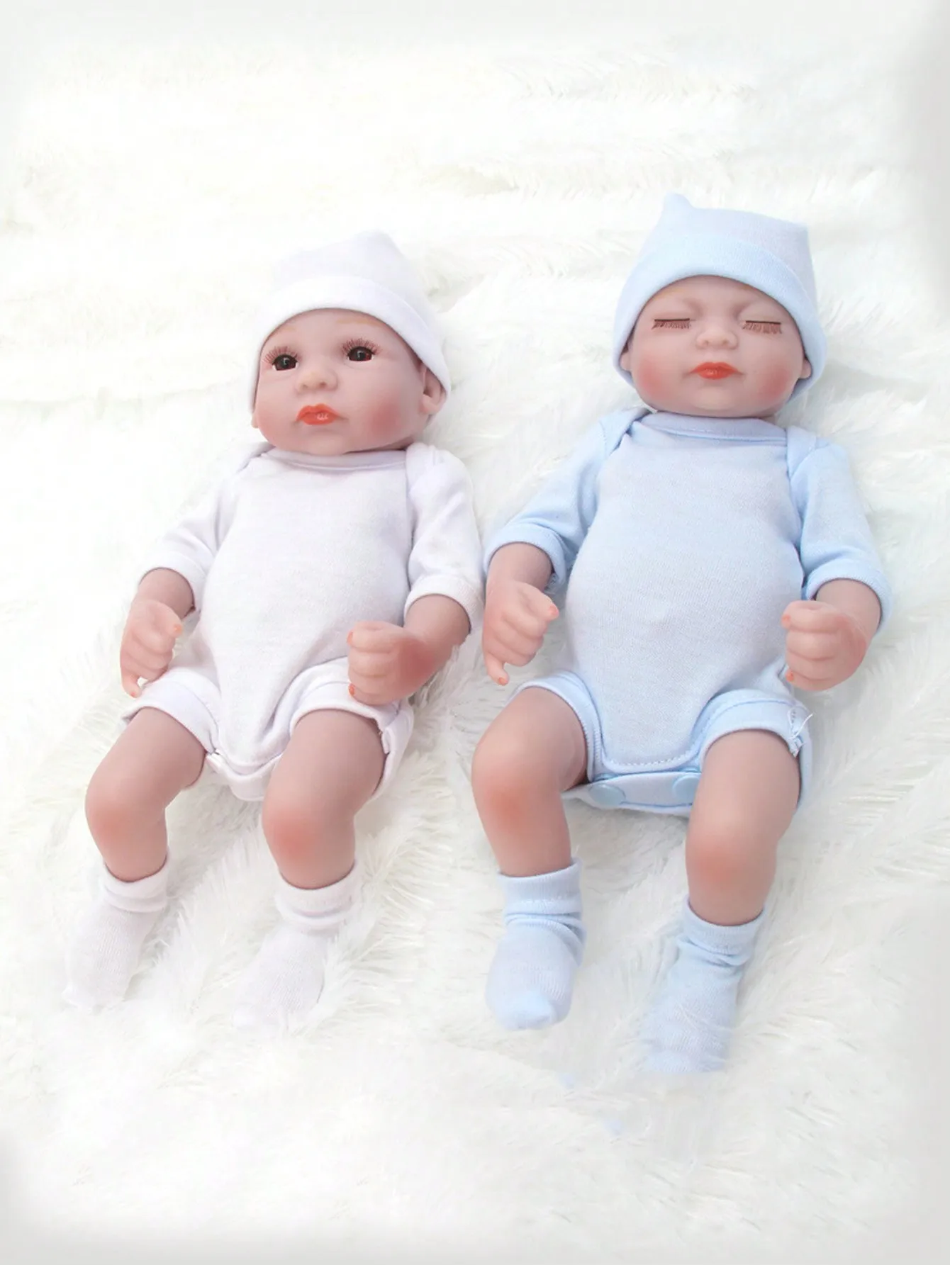 

Doll Set, Reborn Dolls, 10 Inch Silicone Doll for Birthday Gifts