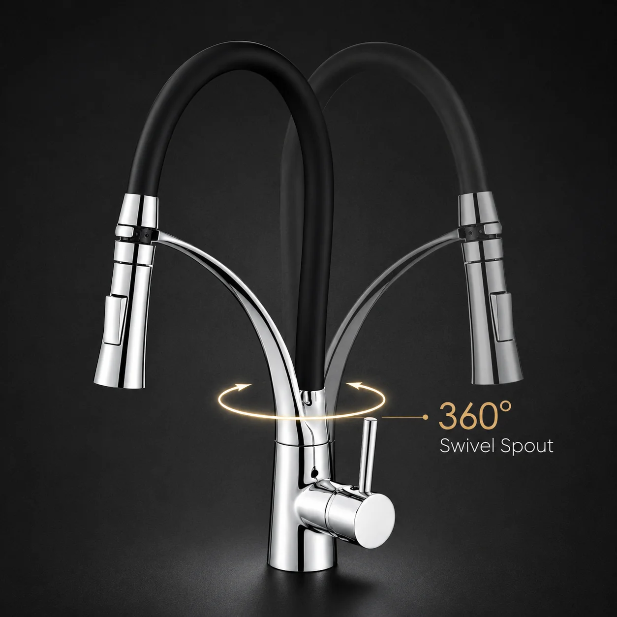 Torneira de Cozinha Retrátil 3 - Commercial Kitchen Mixer Tap avaliação e preço