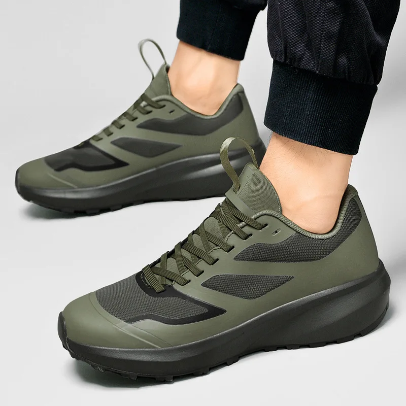 

Spring Men Shoes Breathable Chunky Sneaker Casual Sport Shoes Comfortable Thick-soled Athletic Shoes