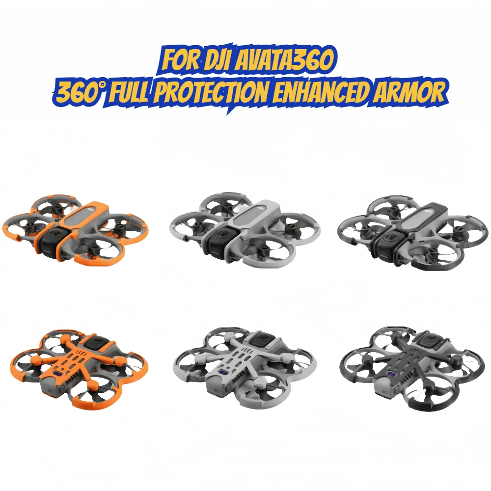3D Printing 360° Full Protection Enhanced Armor for DJI AVAT