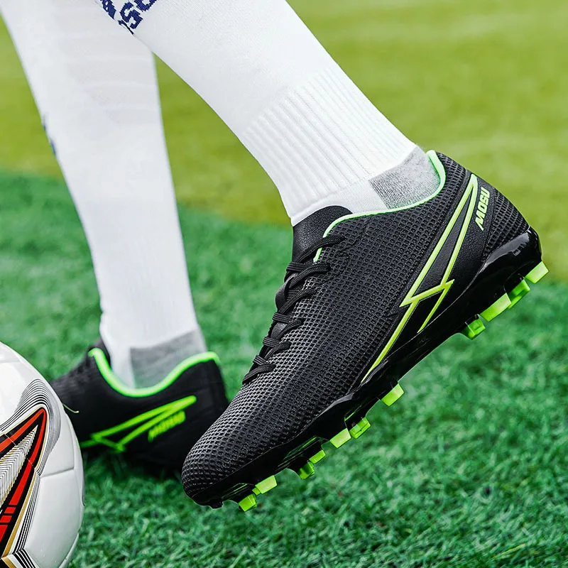 New styles 2024 high quality  indoor school training men soccer shoes football low cut spikes 35-44#