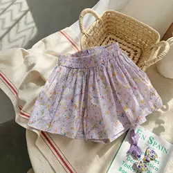 Little maven Tutu Skirt Flowers Cute for Girls 2 to 7 Years Summer Mini Casual Skirt Clothes Lovely Baby Girls Wear