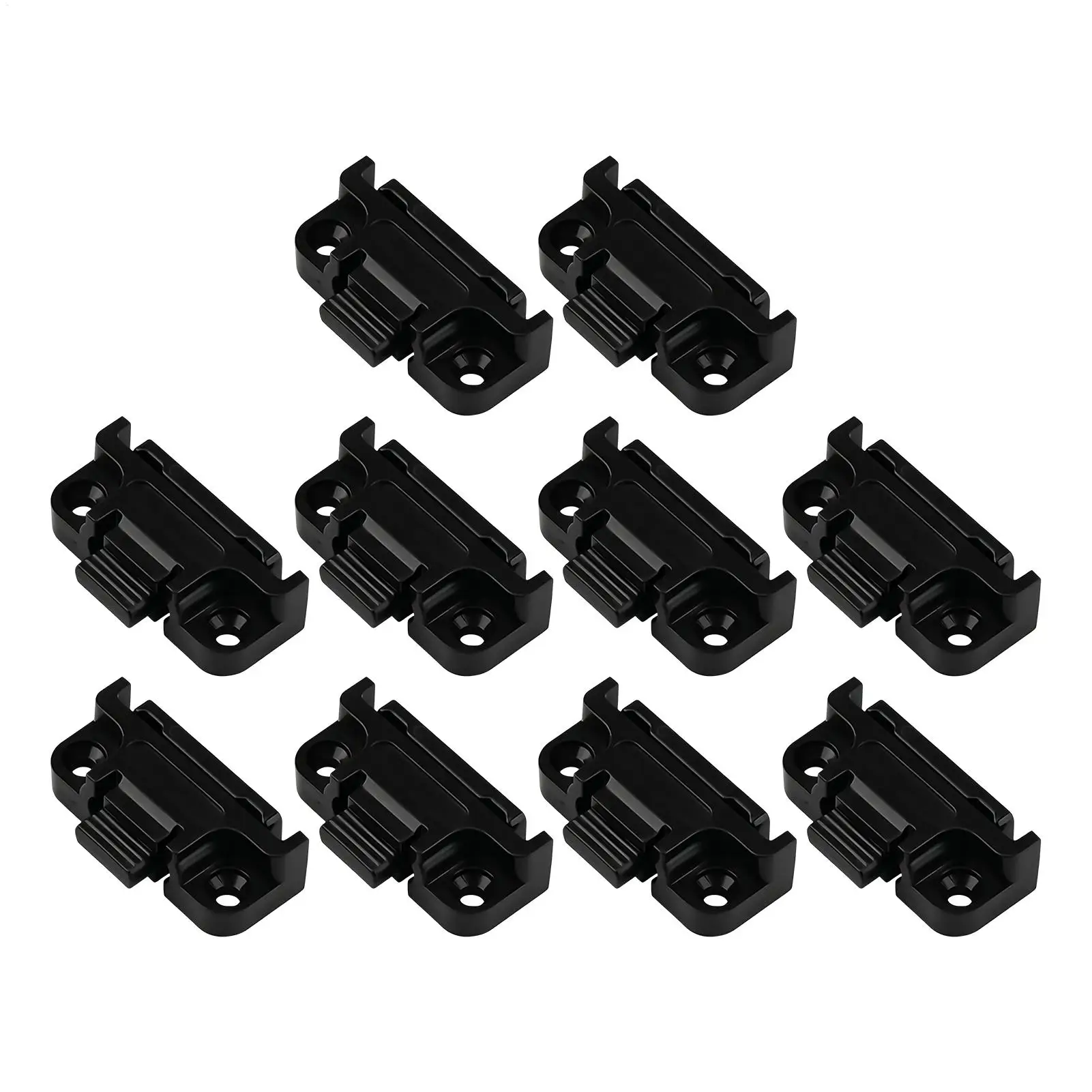 Furniture Panel Connector Quick Joining Fixing Clip 10 Pieces Quick Release Furniture Clip For Wardrobe Kitchen Cabinet Bathroom