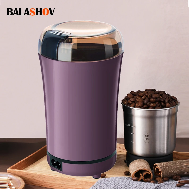 Portable Mini Electric Coffee Grinder Kitchen Multifunctional Grinding Machine For coffee beans Nuts Pepper Tobacco Grains Mill