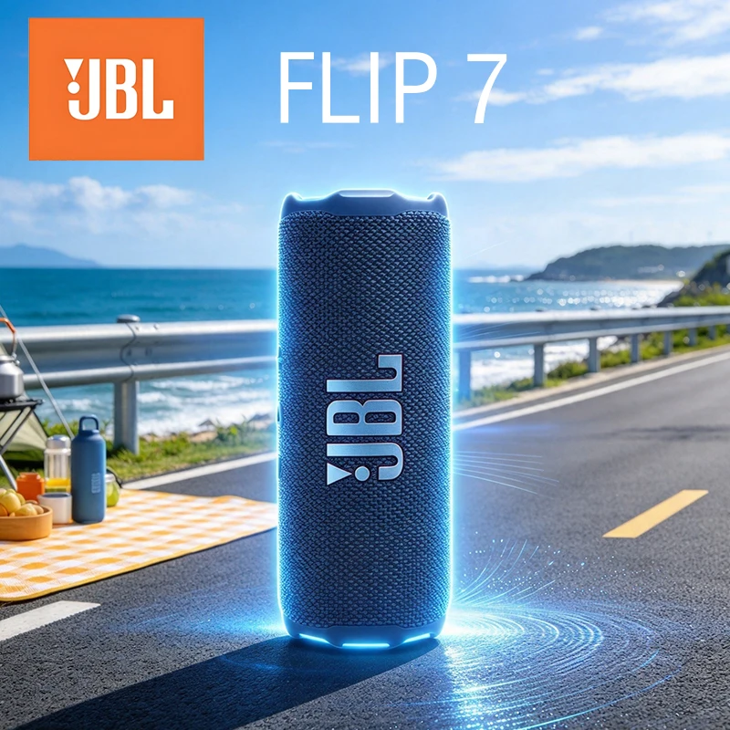 JBL FLIP7 Kaleidoscope Seventh Generation Portable Speaker Long Range Outdoor Camping Heavy Bass Bluetooth Speaker