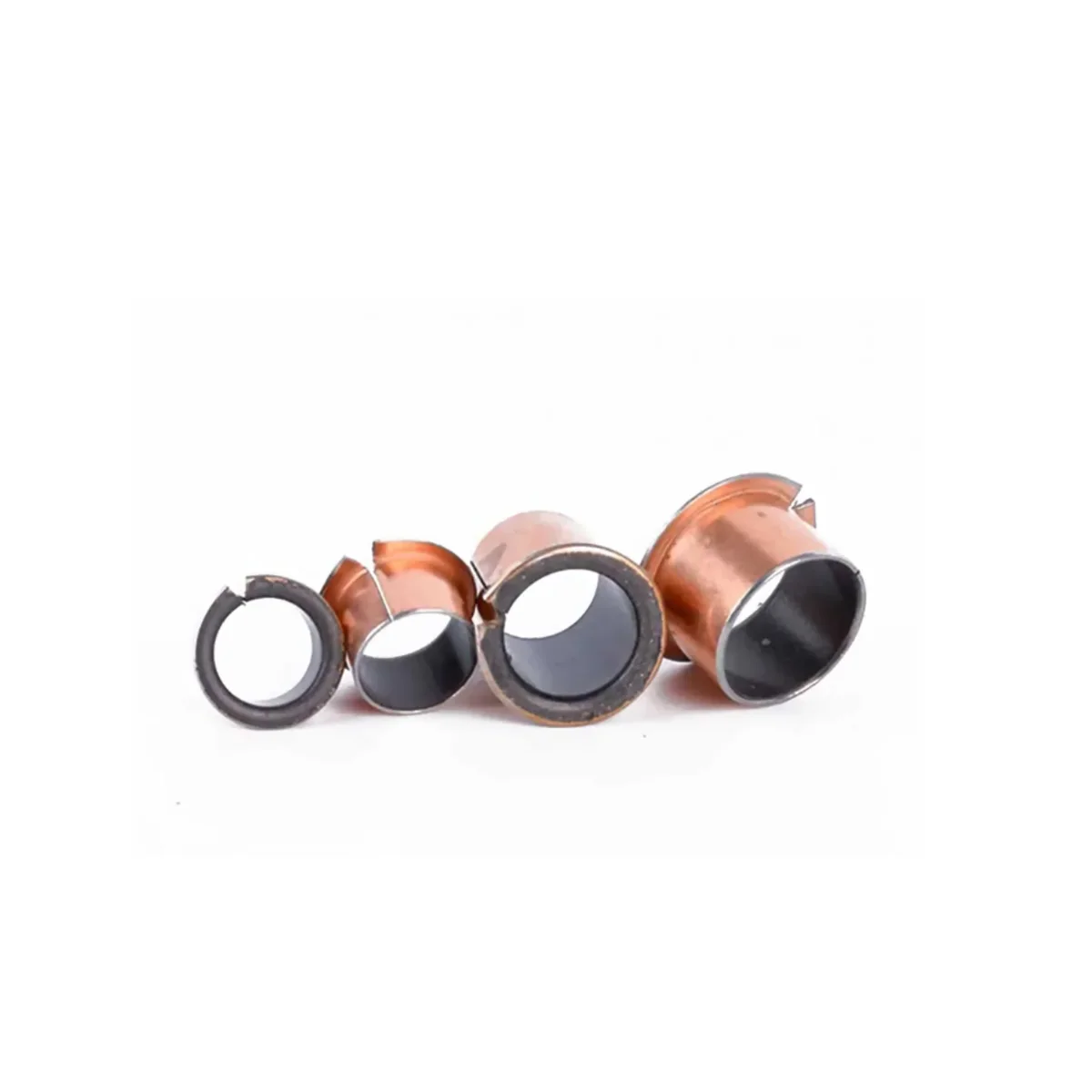 Composite Copper Sleeve With Flange And Flanged Edge, Self-Lubricating Bearing Liner Fastener Inner Diameter 8 10 12 14 15 16-60