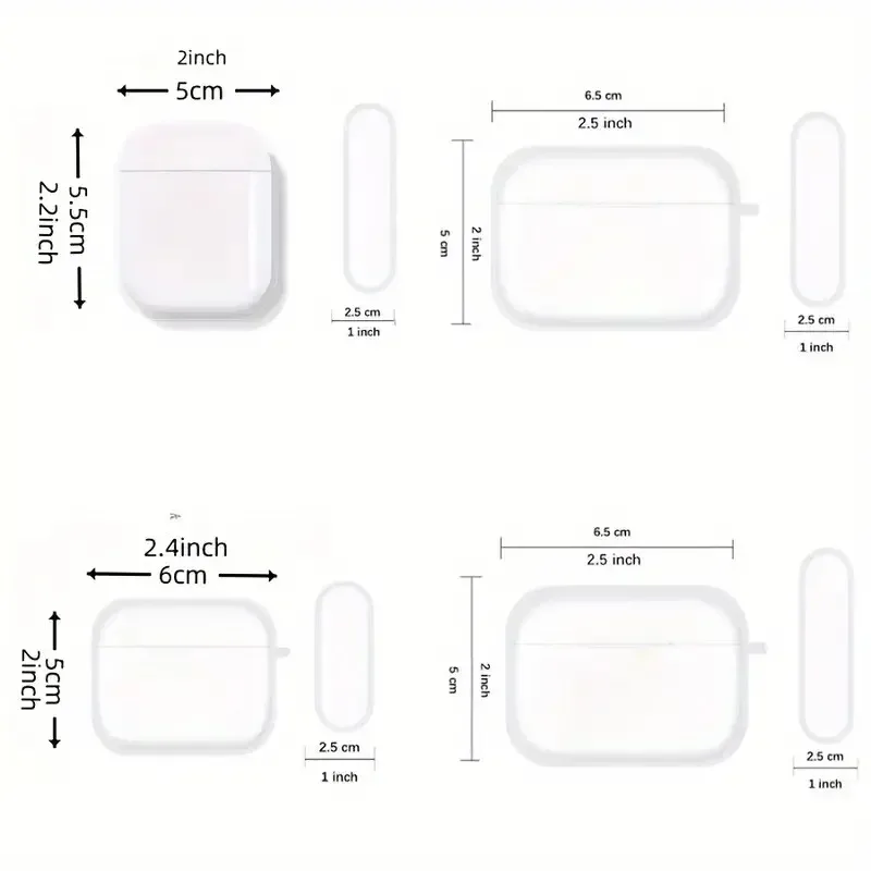 For AirPods 5 Pro 3 4 Pro 2 3 2 1 Case Full Screen Pink Plaid Cherry Ins Earphone Cover Protective Sleeve with Pendant Anti Fall
