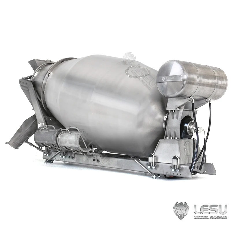 LESU Ersatzteile Betonmischer Zement Eimer KIT Modell für 1/14 hydraulischer RC Mixer 6*6 Traktor LKW für Spielzeug TH20392-SMT2
