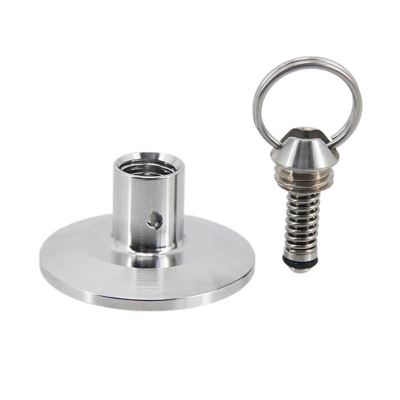 1.5 Inch Tri Clamp End Cap with All Stainless Steel Pressure Relief Valve(PRV) Brand New Homebrew