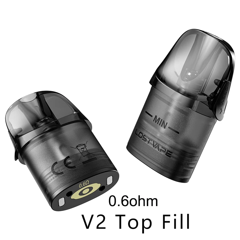 Lost Vape E Plus Pod 3 V2 Top Fill 0. 3/0.6/0.8ohm MTL/RDL Thelema Elite 40/Centaurus E40 Max Vape pod system - gallery image 3