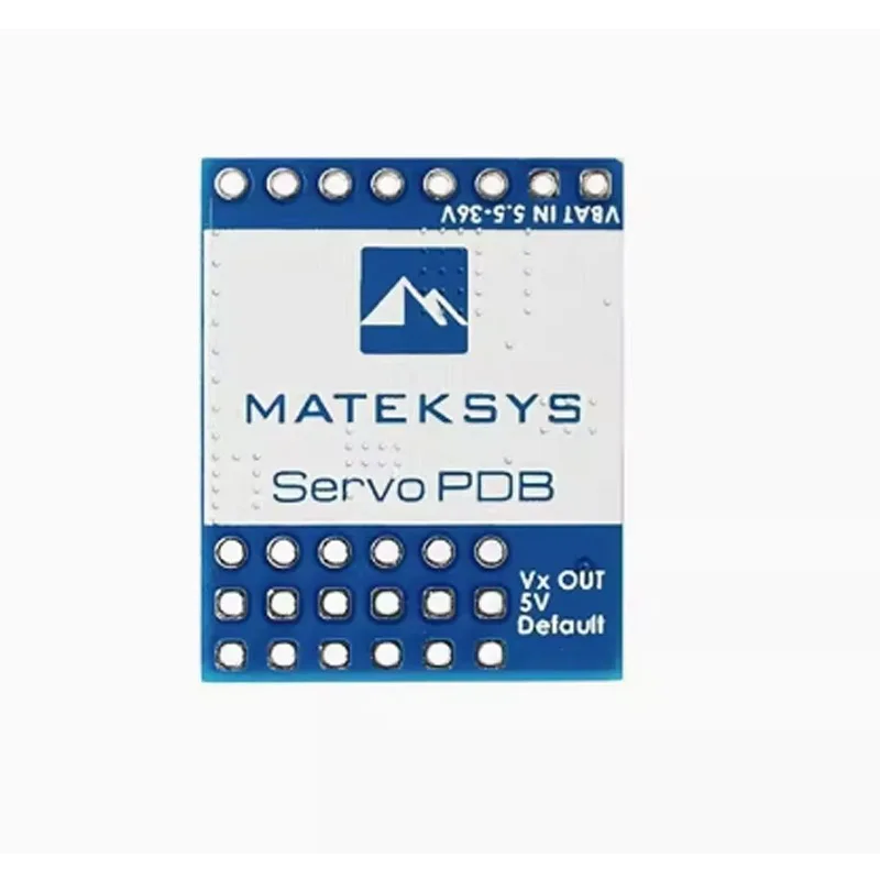 

MATEK SVPDB-12S Servo PDB с 12A BEC 9-55 В до 5/6/8 В распределительной платой для дистанционного сервопривода с фиксированным крылом
