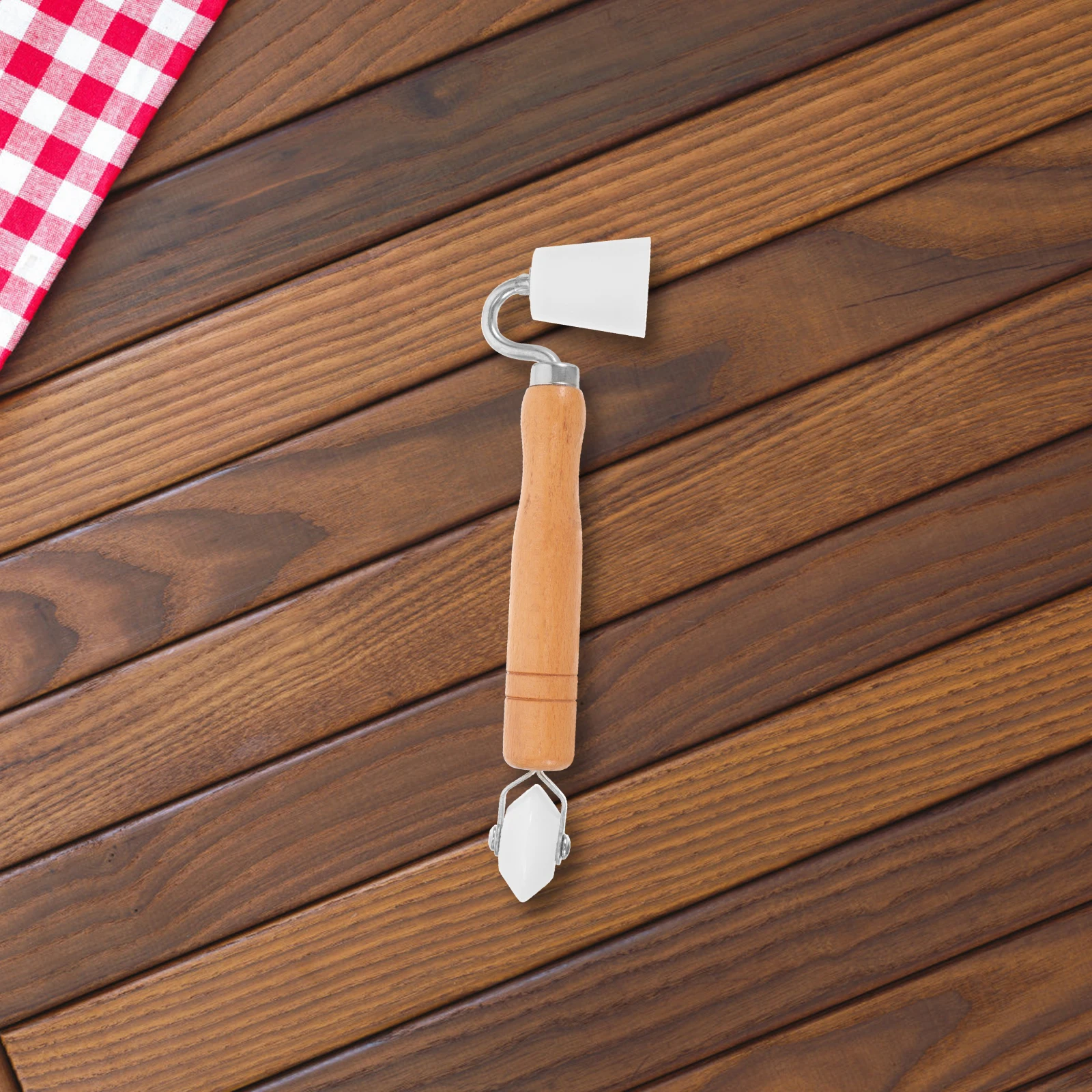 

Wallpaper Roller for Seam Tool Poster Artificial Wooden Smoother Reusable Lightweight Practical Wall Construction