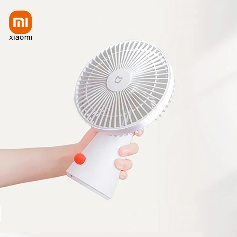 

Настольный вентилятор Xiaomi Mijia — 4 скорости, 90 шт. ° Осциллирование и портативное охлаждение с длительным сроком службы батареи для дома/офиса/путешествий
