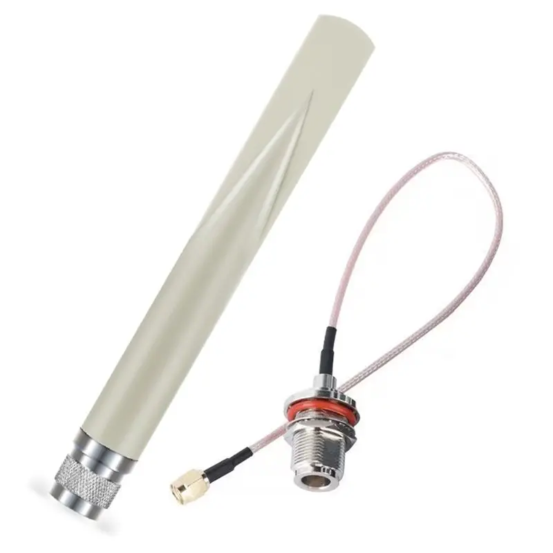 

【HOT A69Z!】N Male Connector 5Dbi Gain 868Mhz 915Mhz Lora Antenna Omni Outdoor 915Mhz 802.11Ah Long Range Antennae