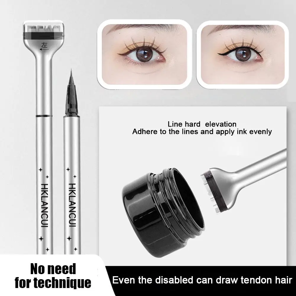 Lagere Lash Stempel Waterdichte Eyeliner Potlood Onderste Wimpers Wimper Sjabloon Afdichting Gemakkelijk Onder Wimper Stamper Beauty Lash Tools